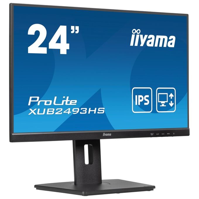 Iiyama ProLite XUB2493HS-B6 Monitor PC 23.8'' 1920x1080 Pixel Full HD LED Nero