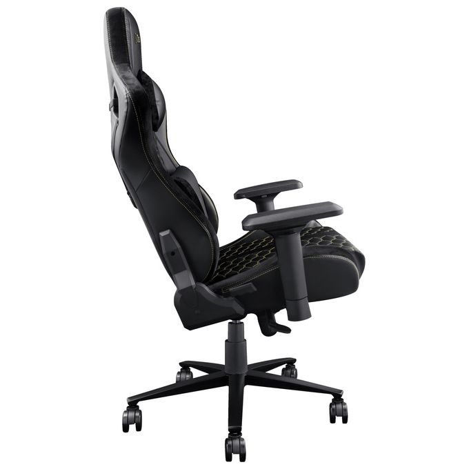 Trust GXT 712 Resto Pro Sedia per Gaming Universale Nero-Giallo
