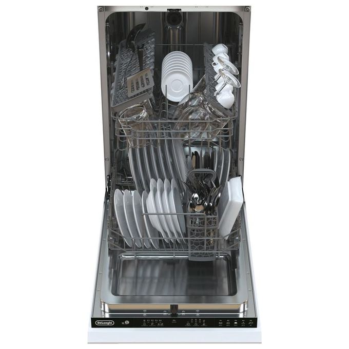 DE LONGHI L45P52E Lavastoviglie da incasso 10 coperti Classe E 5 programmi programma eco3 cestelli 45 cm