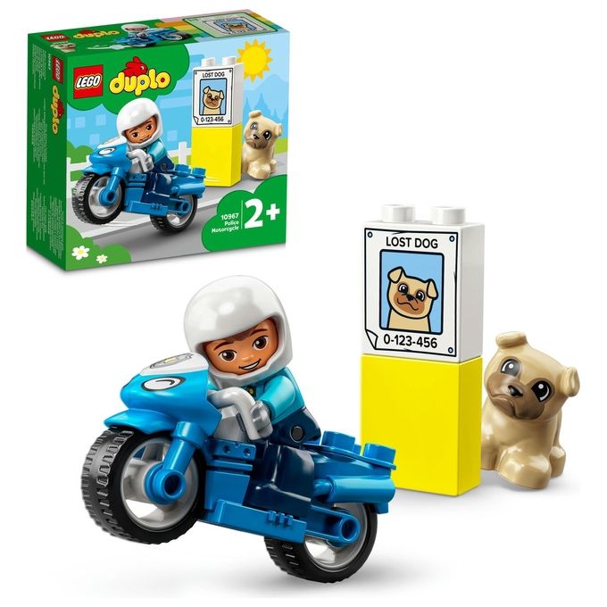 LEGO Duplo Town Moto della Polizia