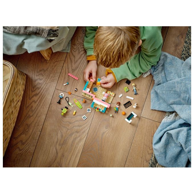 LEGO Friends 41754 La Cameretta di Leo, Set Camera da Letto a Tema Cucina e Video Making, Giochi per Bambini 6+ da Collezione