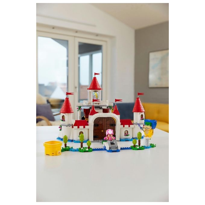 LEGO 71408 Super Mario Pack Espansione Castello di Peach 1216 pezzi 5 personaggi inclusi (48x37x9 5 cm) colore Nero
