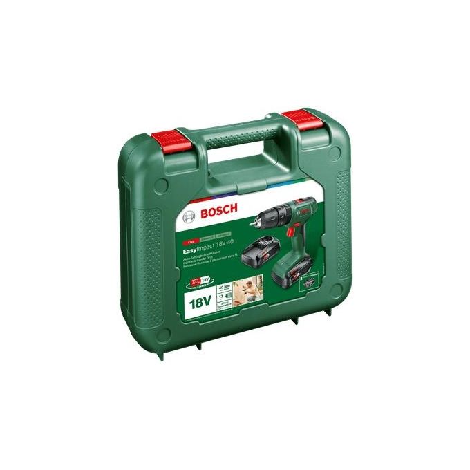 Bosch EasyImpact 18V-40 Trapano a Percussione a Batteria