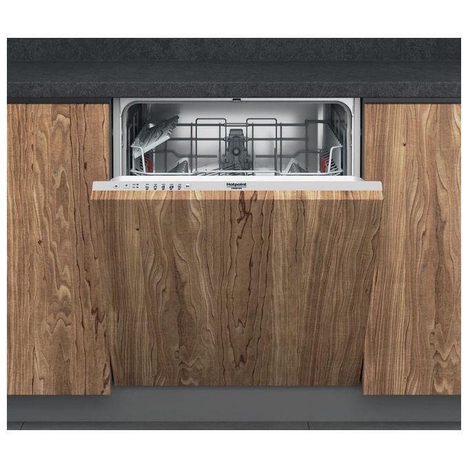 Hotpoint HI 3010 Lavastoviglie da incasso a Scomparsa Totale 13 Coperti Classe energetica F 5 programmi 60 cm Argento