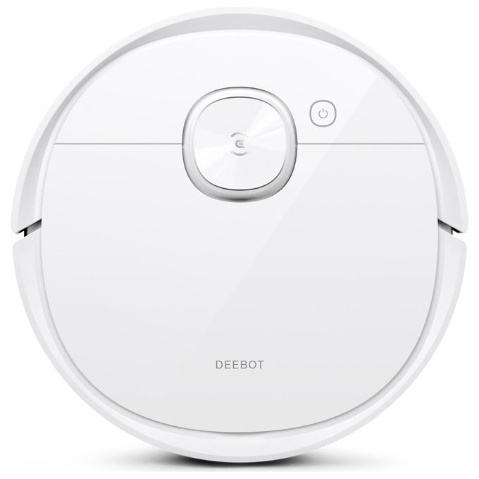 Ecovacs Deebot T9 - Robot aspirapolvere laser con mop, capacita' 0,42 L, autonomia 175 min, Wi‑Fi + app, mappatura 3D, 67 dB, Bianco