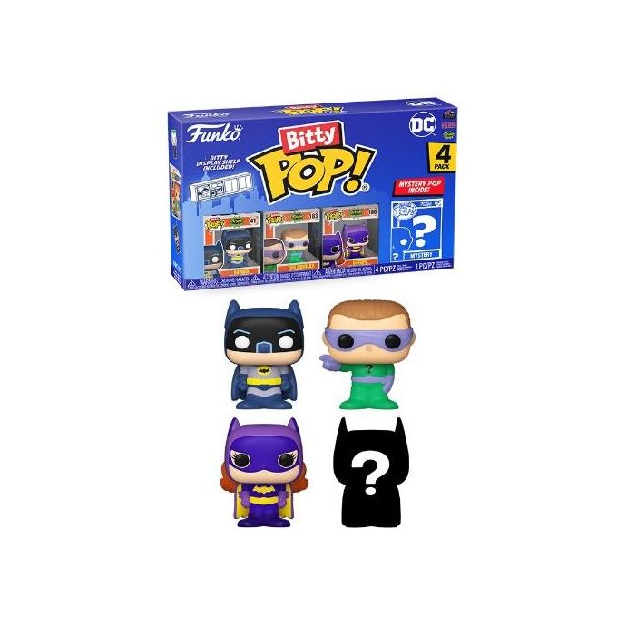 Funko Bitty Pop! 4 Pack Dc Batman Adam West