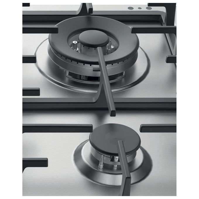 Hotpoint PPH 60G DF-IX Piano Cottura a Gas 4 Zone 59 cm Inox