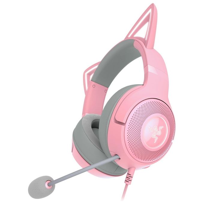 Razer Kraken Kitty V2 Cuffie Gaming Quartz