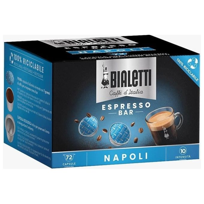 Bialetti Capsule Napoli Multipack 72 pz