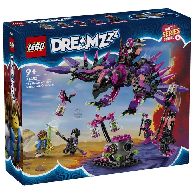 LEGO 71483 Le Creature da Incubo della Mai-Strega Set da Costruzione 457 Pezzi per Bambini 9+ colore Multicolore