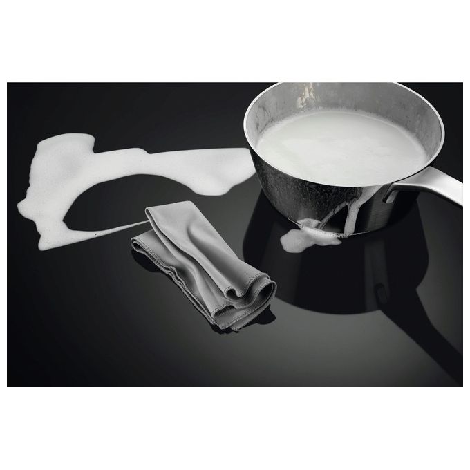AEG IKB84433XB Piano cottura a Induzione in Vetroceramica 80 cm Semifilo 4 Zone Nero