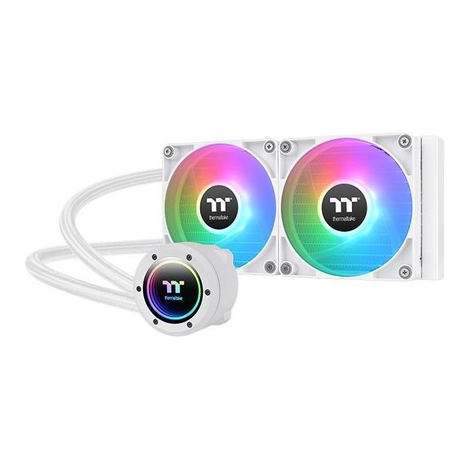 Thermaltake TH240 V2 ARGB Sync CPU Liquid Cooler Snow Edition