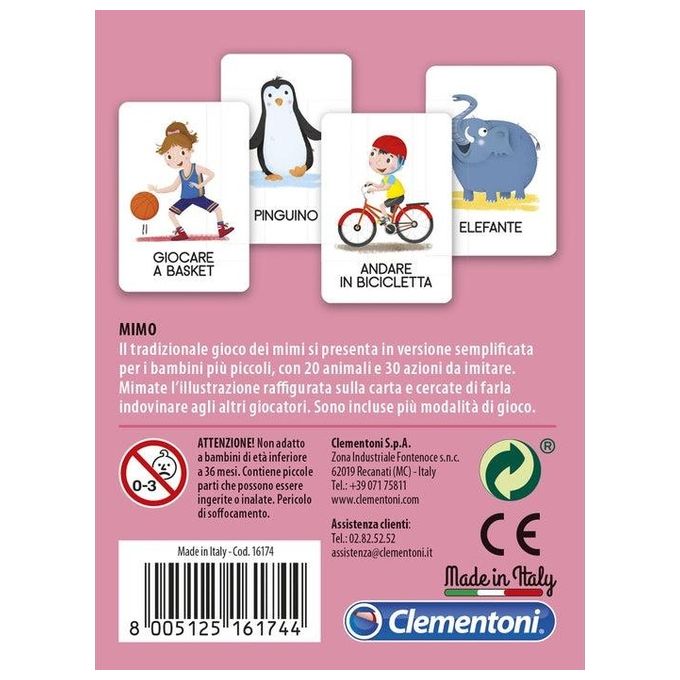 Clementoni Sapientino Carte Mimo