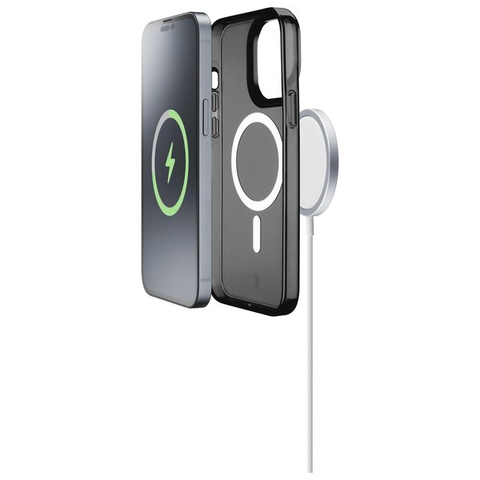 Cellular Line Cover Gloss Mag per iPhone 14 Pro Max Nero