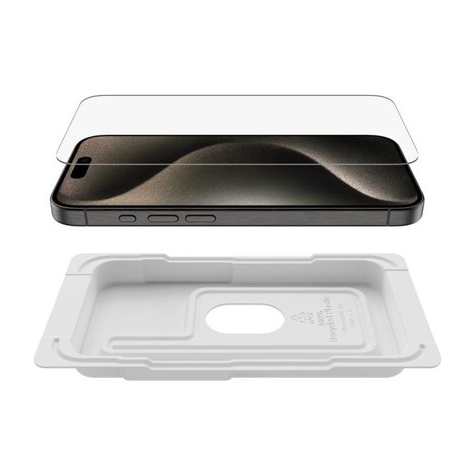 Belkin ScreenForce UltraGlass 2 Protezione Display per iPhone 16 Pro