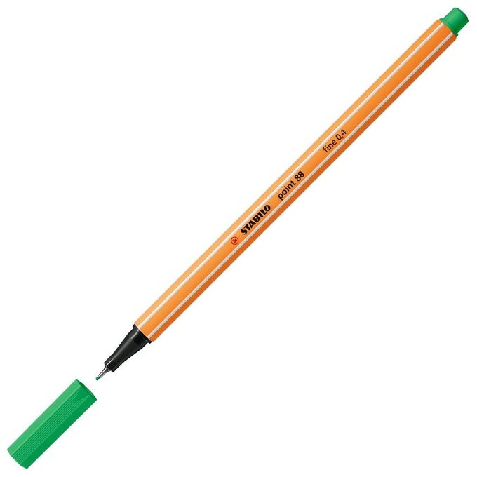 Stabilo cf10 Fineliner Point 88 Verde s.c.