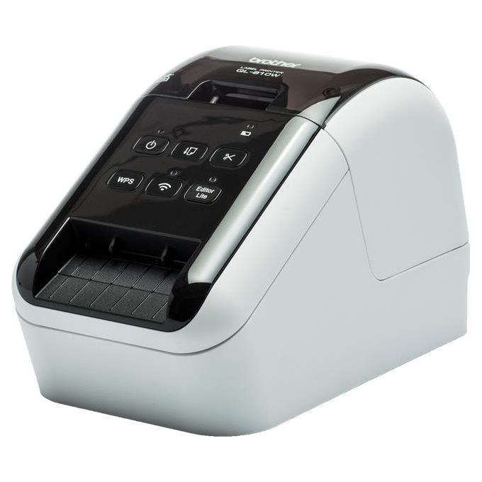 Brother QL-810WC Stampante per Etichette Termica Diretta A Colori 300x600 Dpi Con Cavo e Senza Cavo Dk