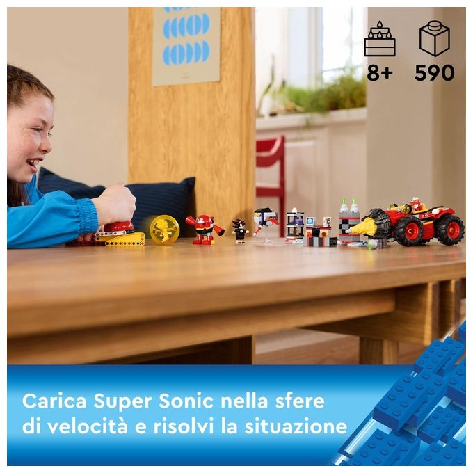 LEGO Sonic Super Sonic Vs. Egg Drillster