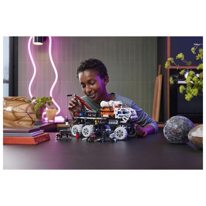 LEGO Technic 42180 Rover di Esplorazione Marziano, Giochi Spaziali per Bambini 11+, Veicolo Giocattolo Ispirato alla NASA