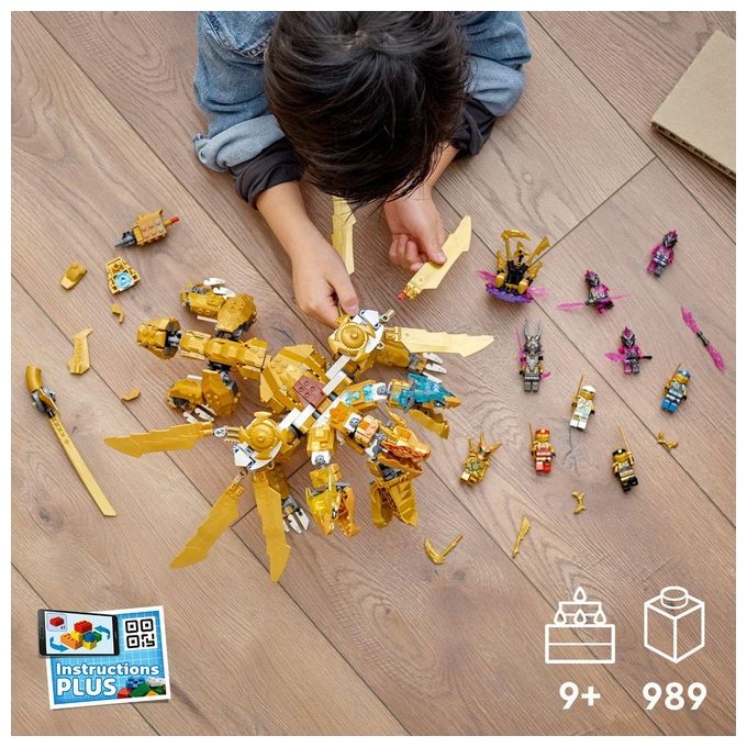 LEGO Ultra drago d'oro di Lloyd