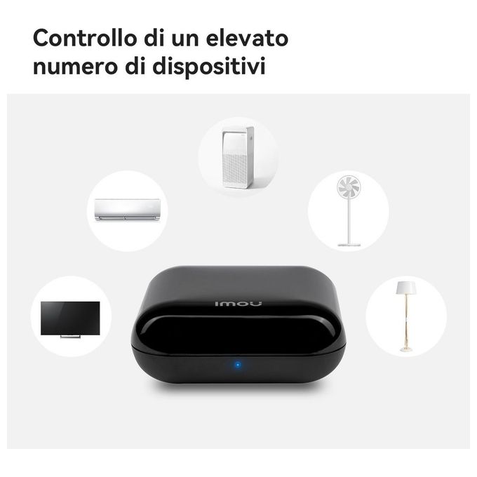 Imou Telecomando Infrarossi Universale Compatibile Alexa e Google Assistant Trasforma in Smart il Tuo Vecchio Prodotto Ad Infrarossi