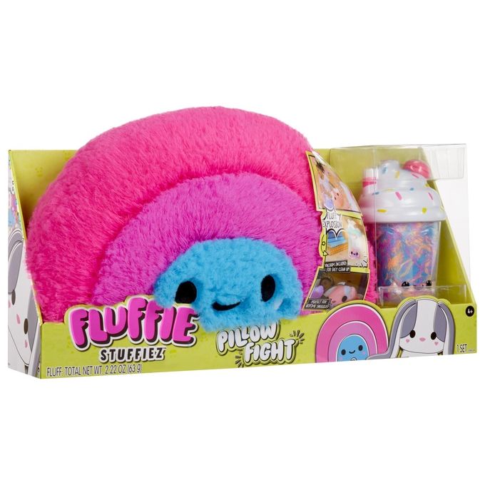 MGA Entertainment Peluche Fluffie Stuffiez Pillow Fight- Rainbow Assortito