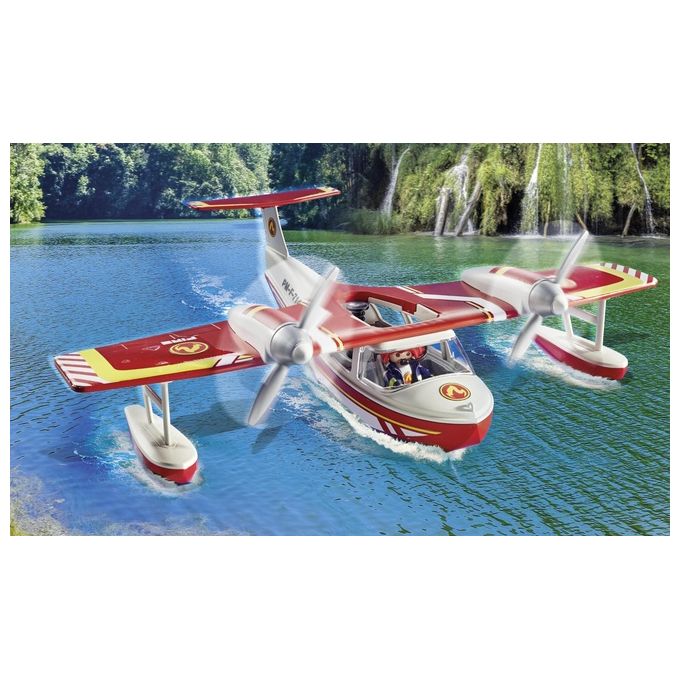 Playmobil Action Heroes Idrovolante dei Pompieri