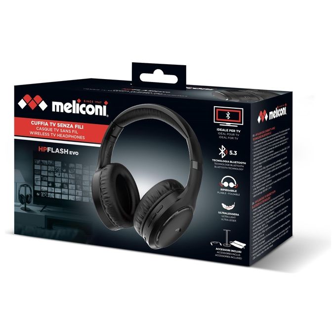 Meliconi Hp Flash Evo Cuffia Tv Wireless