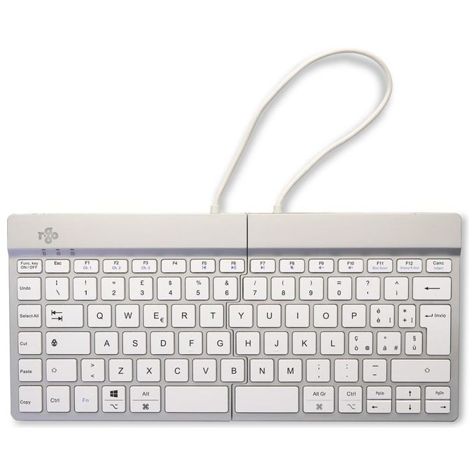R-Go Tools Tastiera Ergonomica Split It R-Go Tools Tastiera Ergonomica Split It Bianco