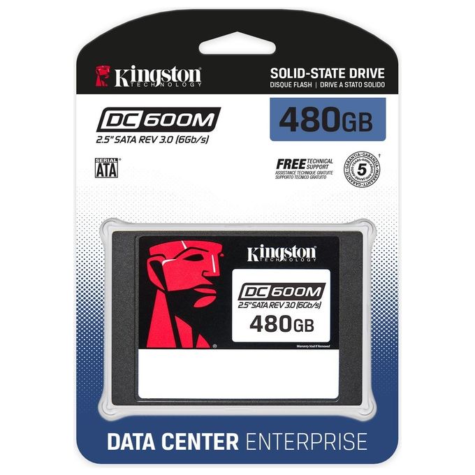 Kingston DC600M Ssd 480Gb 2.5'' Enterprise Sata