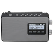 Panasonic RF-D10EG Radio dab 2w Fm-rds 87.5-108mhz dab+ lcd nera