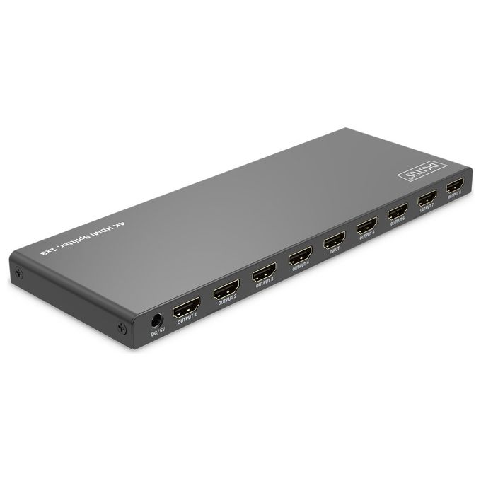 Digitus Splitter Hdmi 1x8 4k-60hz Hdcp 2.2 Edid Control