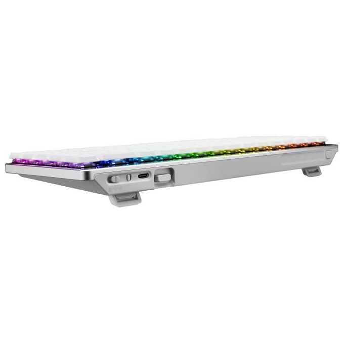 ASUS ROG Falchion RX Low Profile Tastiera Meccanica Wireless Moonlight White Layout ITA