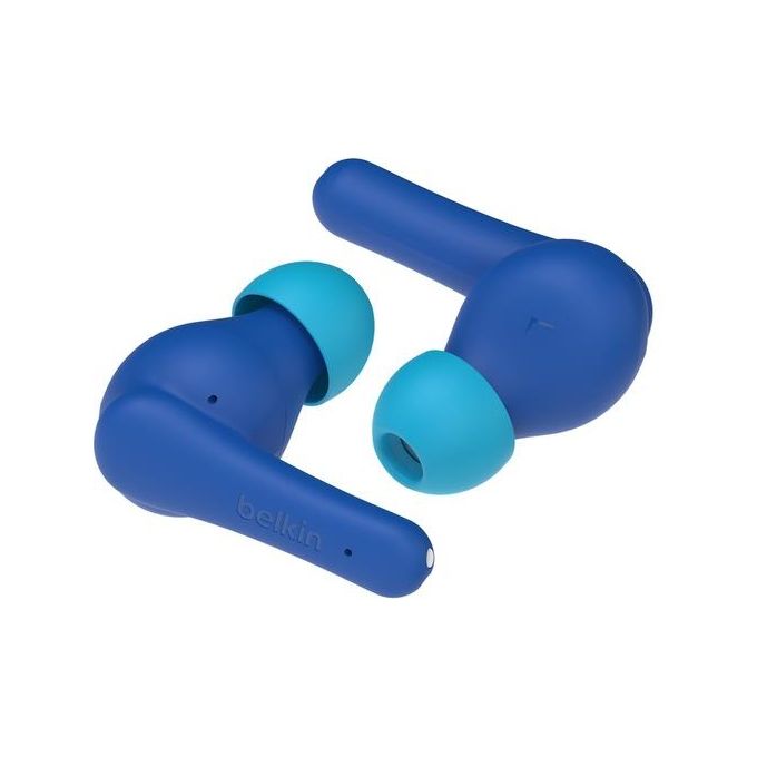 Belkin SoundForm Nano 2 Auricolari Bluetooth per Bambini con Microfono Bluetooth Blu