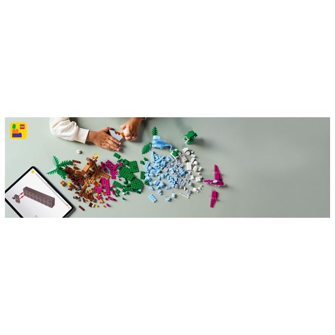 LEGO 11041 Dinosauri Creativi Set di Costruzioni con 450 Pezzi per Bambini 5+ Anni con T. rex Triceratopo Pterosauro Brontosauro e Cucciolo nell'uovo colore Multicolore