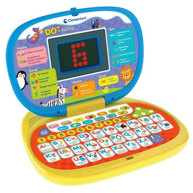 Clementoni Gioco Educativo Computer Kid Primo Laptop DOT