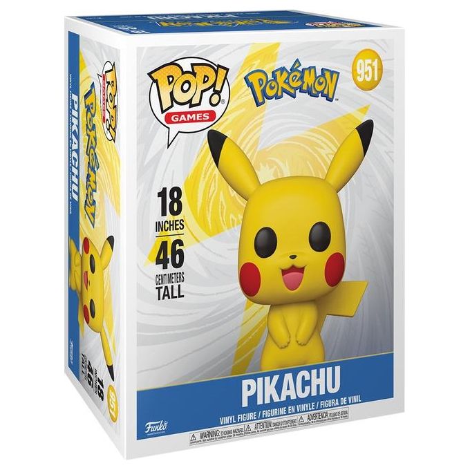 Funko Pop! Games Pokemon Pikachu Mega Size 951