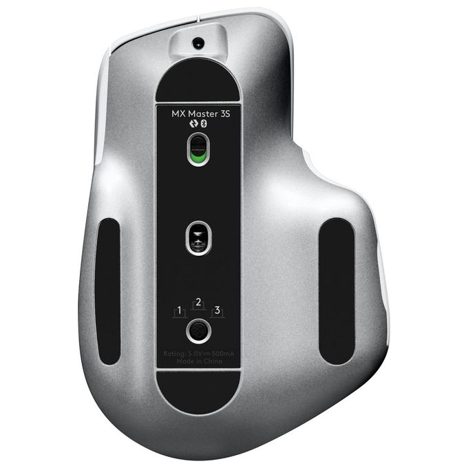 Logitech MX Master 3S Mouse Mano Destra Wireless a RF  Bluetooth Ottico 8000 DPI