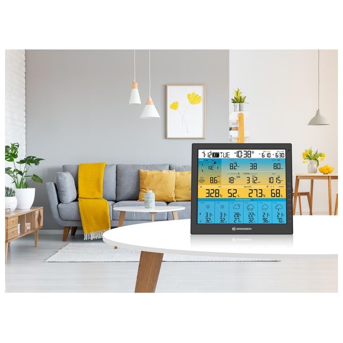 Bresser Stazione Meteo 7-in-1 Solar 6 Giorni 4cast Pro SF