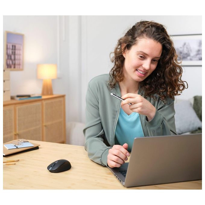 Trust Ozaa Mouse Mano Destra RF senza Fili  Bluetooth Ottico 3200 DPI