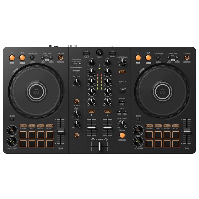Pioneer DDJ FLX4 Controller Disc Jockey Nero