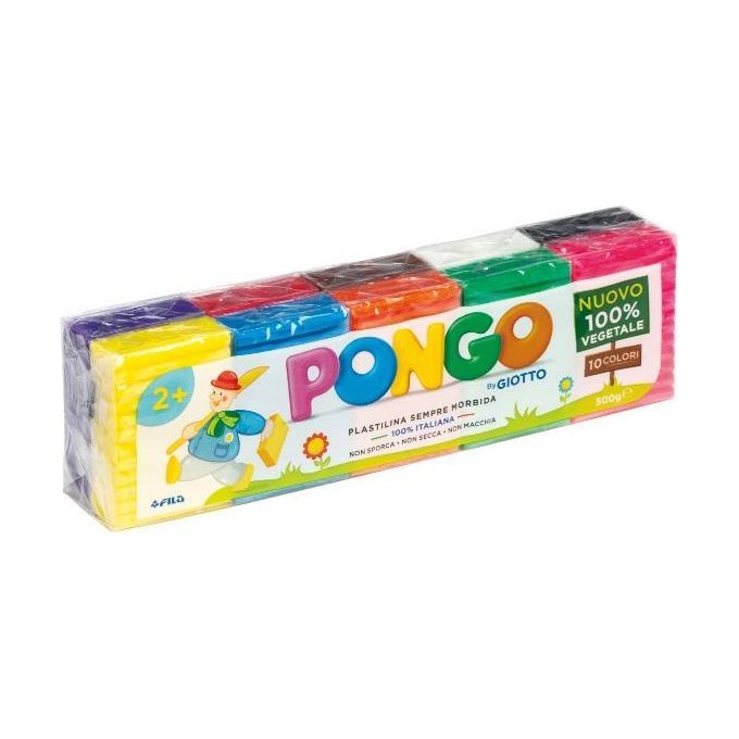 Giotto Confezione Pongo 500gr Assortito