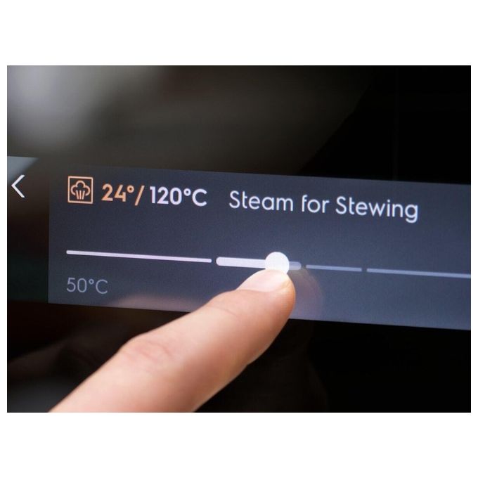 Electrolux serie 800 EOB9S21WX Forno a vapore SteamBoost da incasso 70 Litri Classe A++ 21 funzioni Wi-Fi 60 cm Termosonda 2 programmi di pulizia Nero-Acciaio Inox Antimpronta