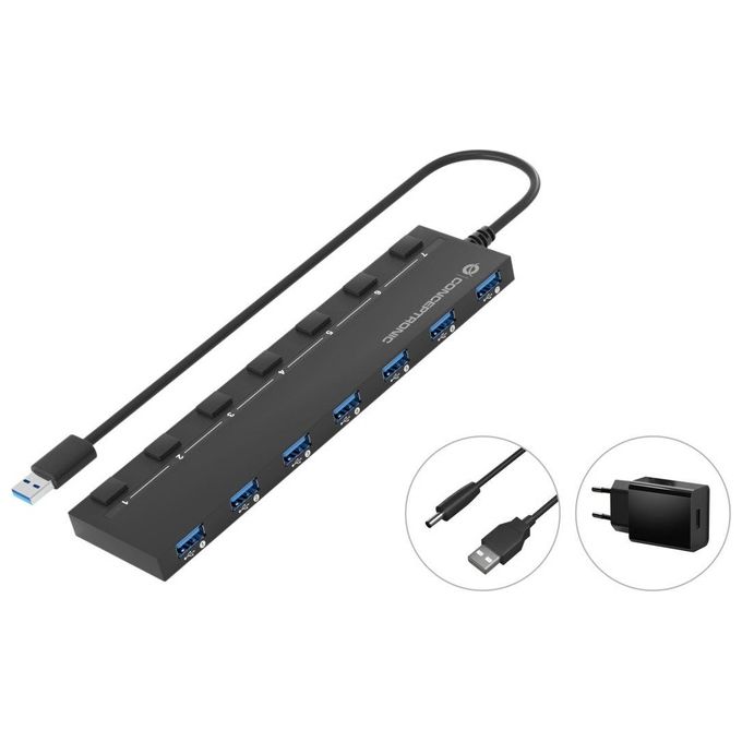 Conceptronic Hub 7 Porte Usb 3.0