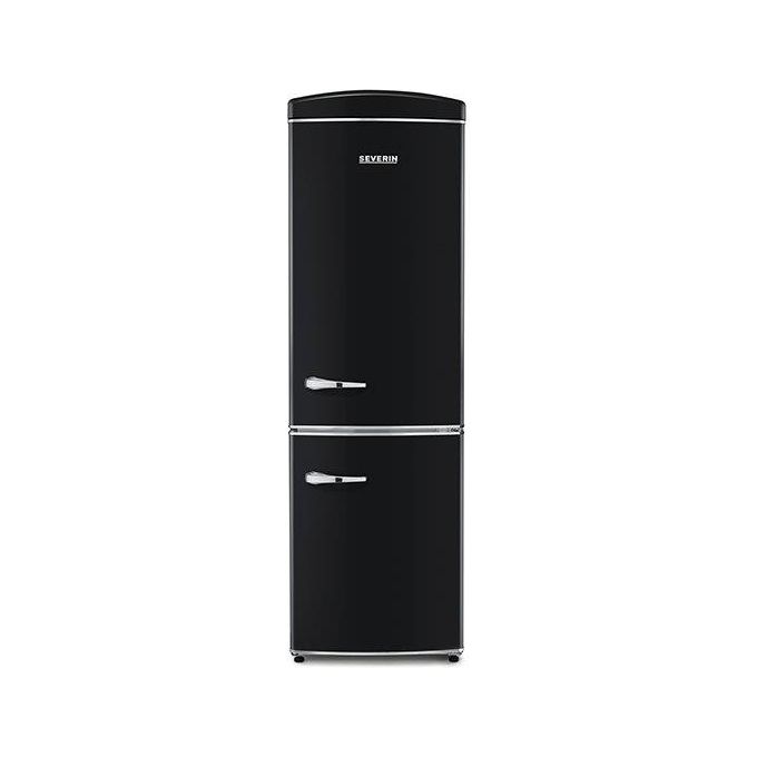 Severin RKG8998 Frigorifero con congelatore a libera installazione h 195 cm 315 litri 	Cerniere a destra nero