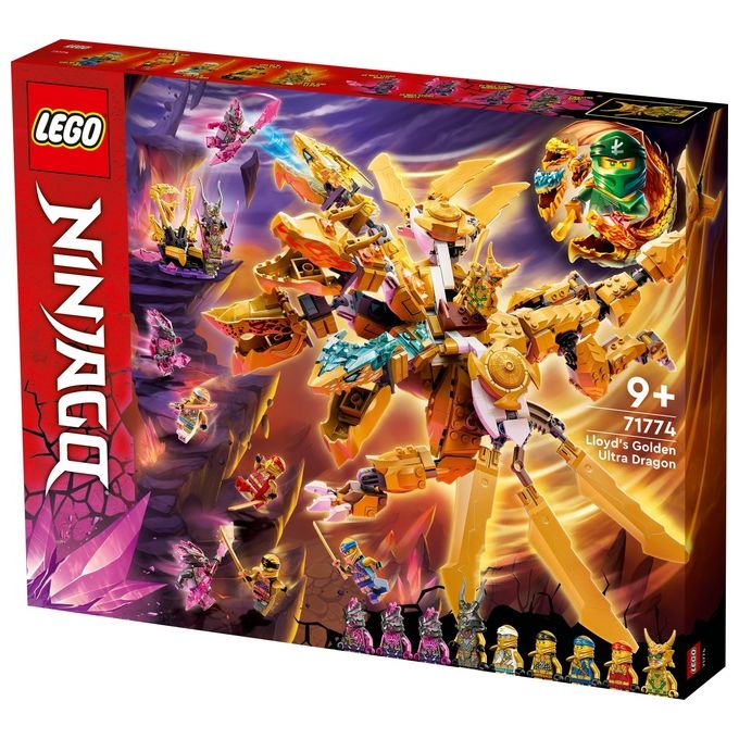 LEGO Ultra drago d'oro di Lloyd