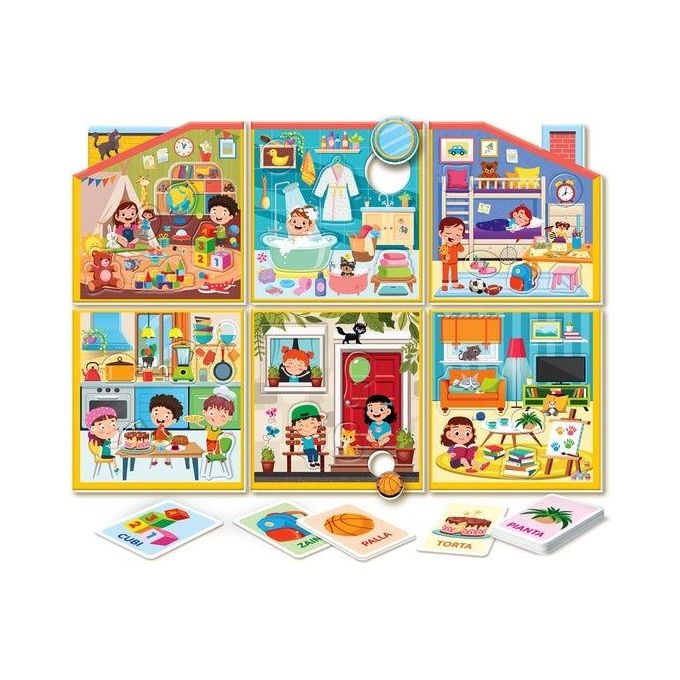 Clementoni Gioco Educativo Sapientino Baby Montessori La Grande Casa