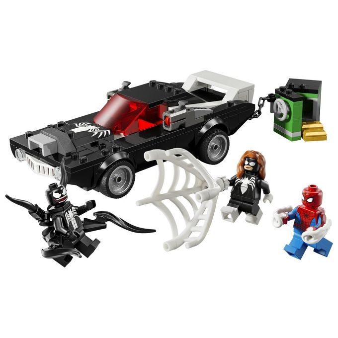 LEGO Set Spider-Man Contro Muscle Car di Venom 76309 Marvel Super Heroes per Avventure Costruibili Emotive