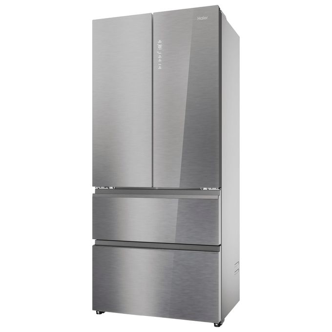 Haier Serie 7 HFR7819ENGC Frigorifero Americano Side By Side 504 Litri Classe E No Frost colore Inox