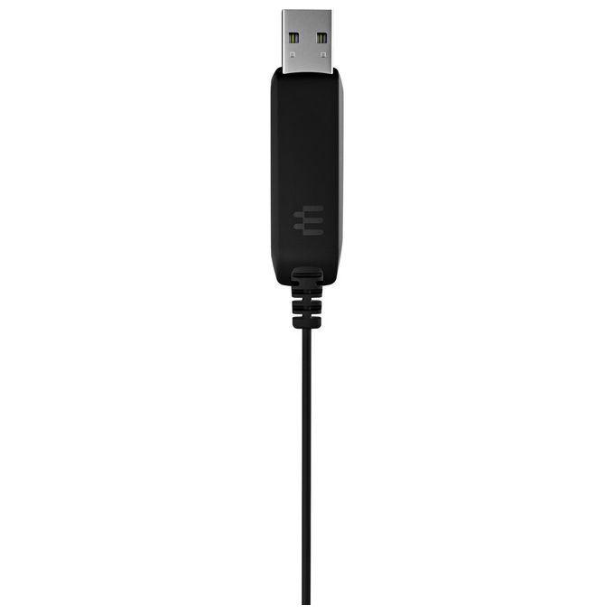 Epos-Sennheiser PC 8 USB Auricolare Cablato a Padiglione Ufficio USB Tipo A Nero
